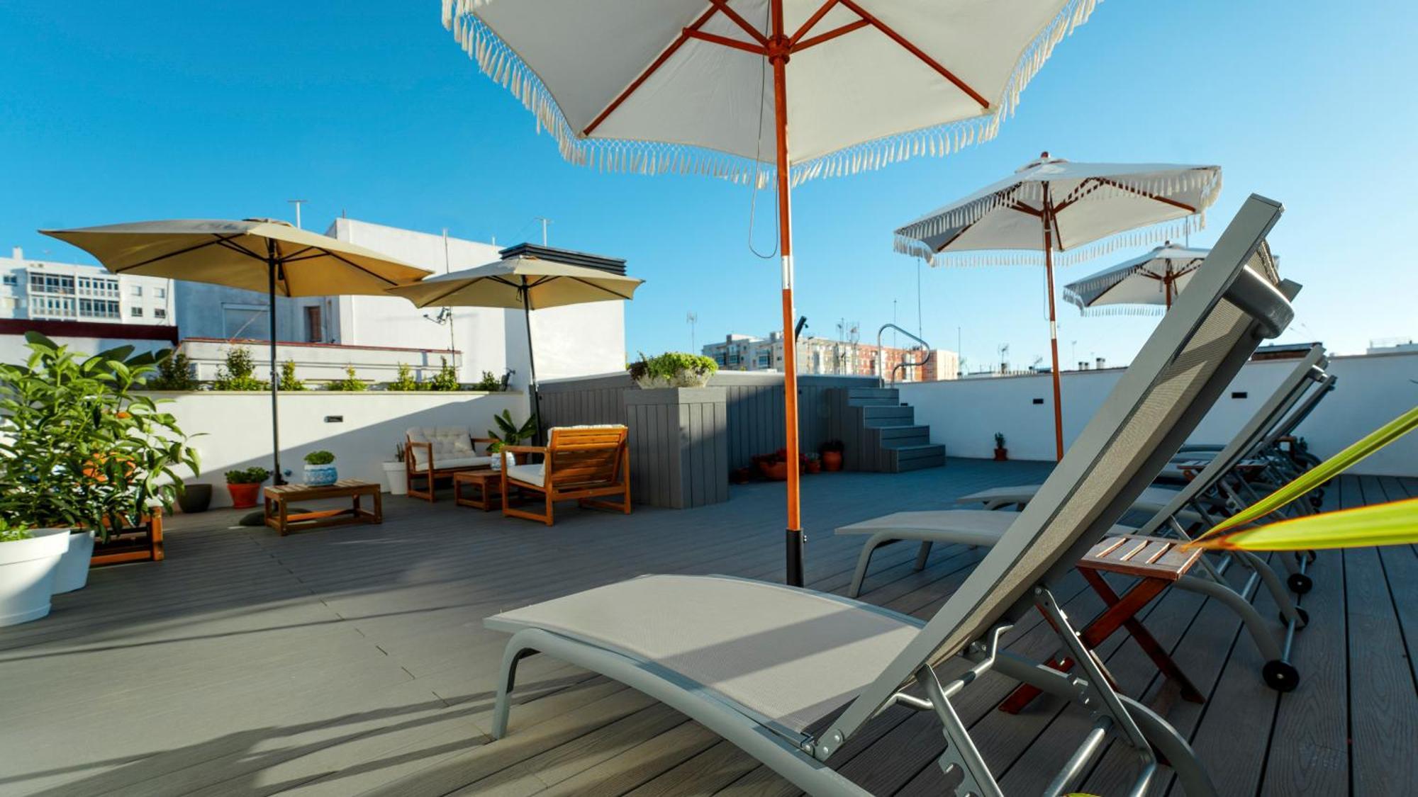 Aparthotel Luz De Gades - Suites Spa Gym - Adults Only カディス エクステリア 写真