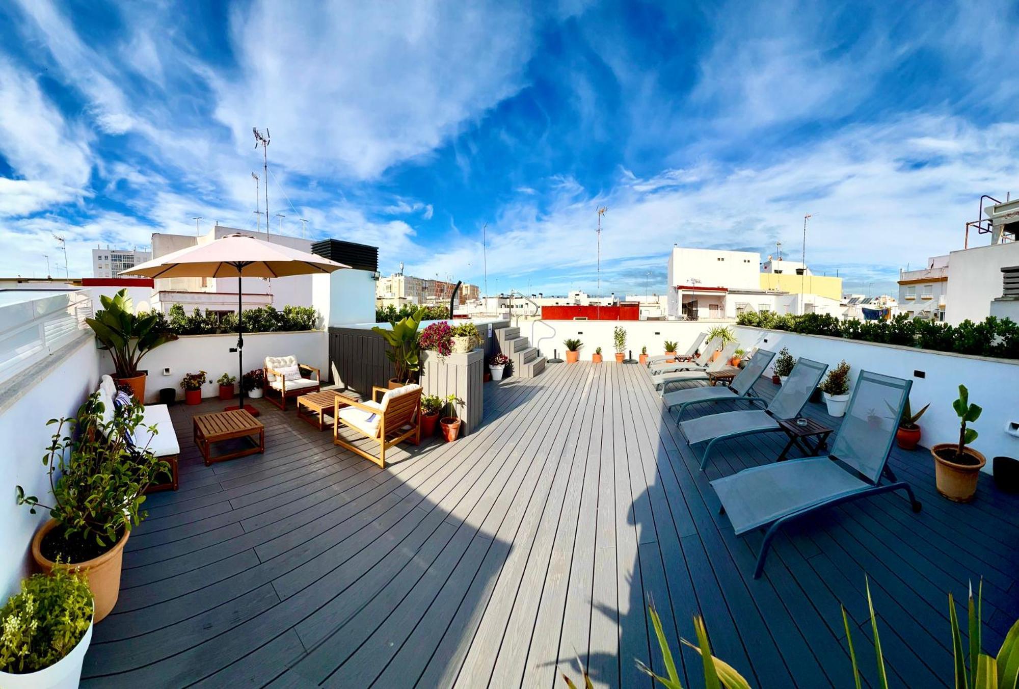 Aparthotel Luz De Gades - Suites Spa Gym - Adults Only カディス エクステリア 写真